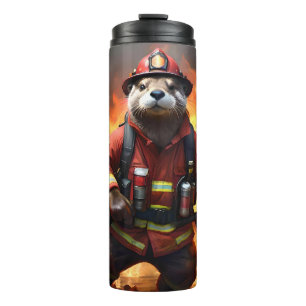 Ollie The Otter Fire Fighter, Thermal Tumbler