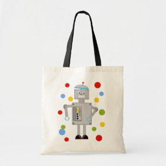 Ollie The Robot Tote Bag