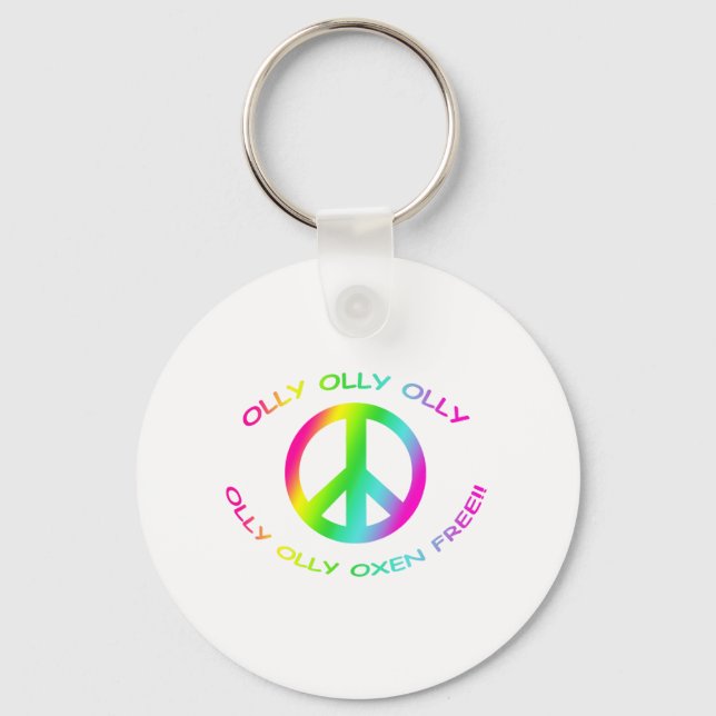Olly Olly Oxen Free Key Ring (Front)
