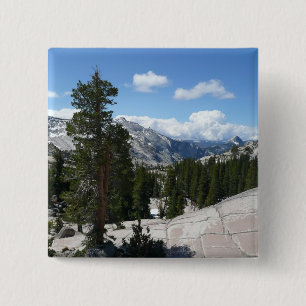 Olmsted Point III in Yosemite National Park 15 Cm Square Badge