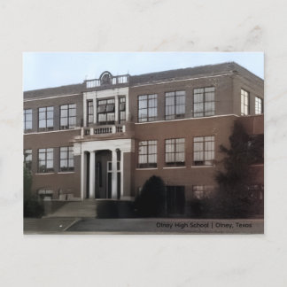 Olney High School Postcard