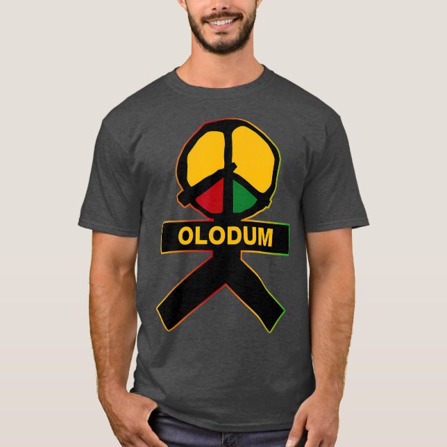 OLODUM Beat It Piano Peace Anti War T-Shirt (Front)