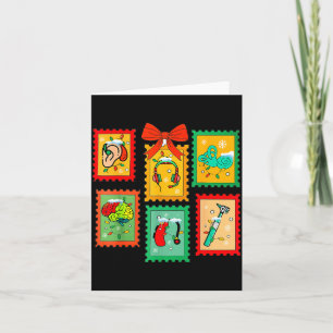 Ology Ologist Xmas Vibes Merry Christmas Stamps  Card