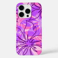 Olowalu Hibiscus Hawaiian Camo Pink