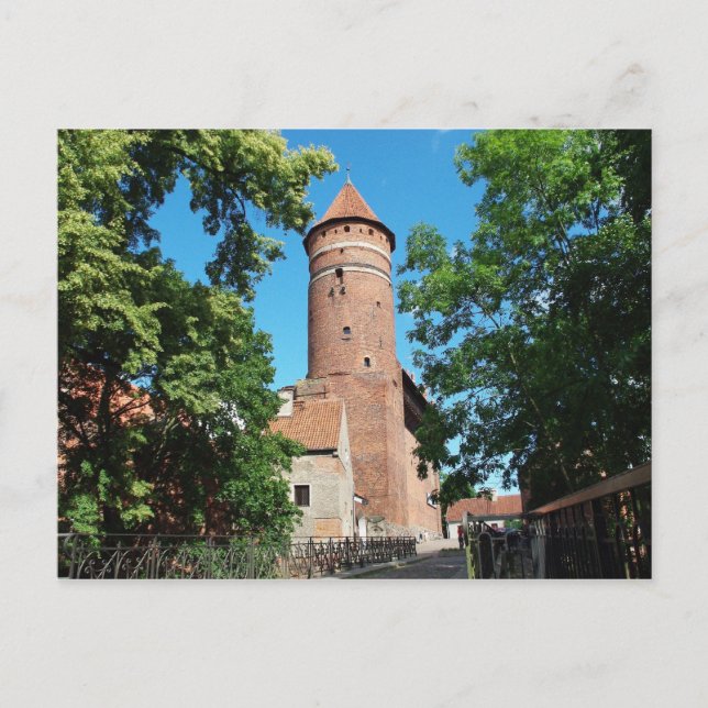 Olsztyn Mediaeval Gothic Castle II - postcard (Front)