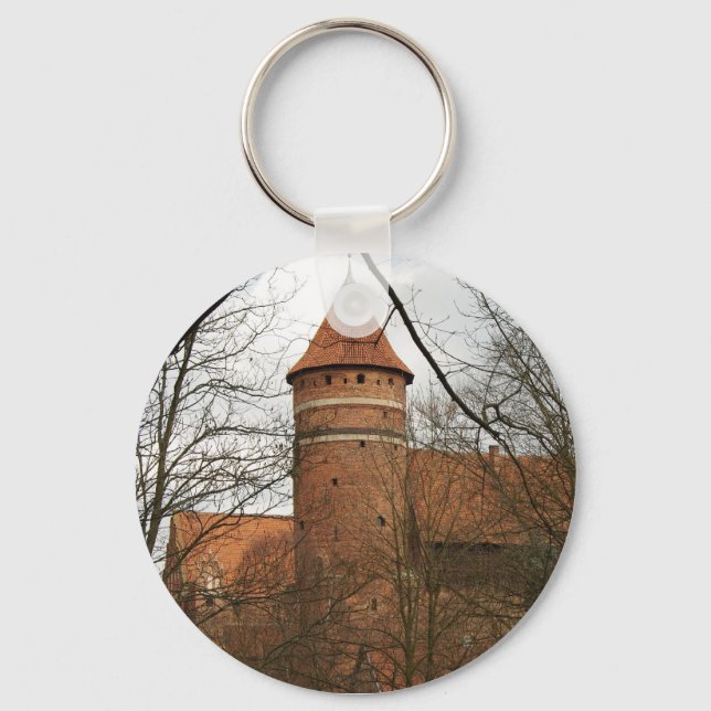 Olsztyn Mediaeval Gothic Castle - keychain (Front)