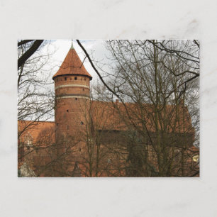 Olsztyn Mediaeval Gothic Castle - postcard