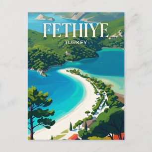 Ölüdeniz Lagoon Turkey Postcard
