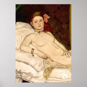 Olympia by Edouard Manet Poster