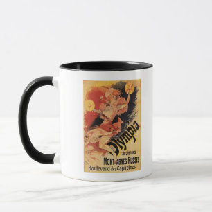 Olympia Nightclub Girl Crashing Cymbals Mug