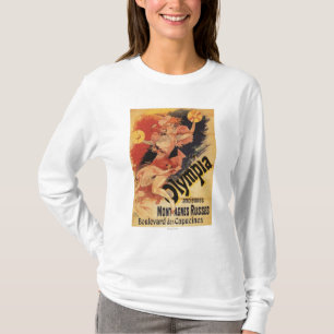 Olympia Nightclub Girl Crashing Cymbals T-Shirt