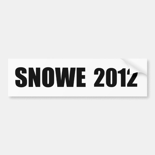 OLYMPIA SNOWE BUMPER STICKER (Front)