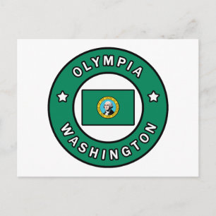 Olympia Washington Postcard