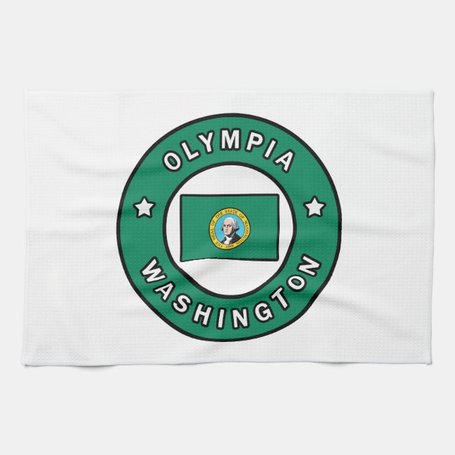 Olympia Washington Tea Towel (Horizontal)