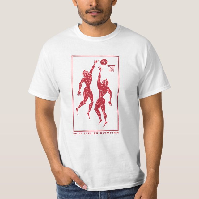 Olympian Basketball T-Shirt (Front)
