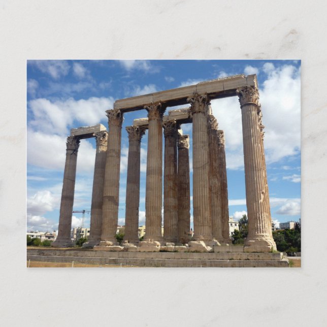 olympian zeus postcard (Front)