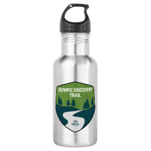 Olympic Discovery Trail Washington State 532 Ml Water Bottle