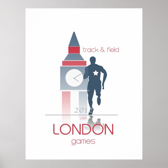 Olympic Games: Track & Field Poster (Front)