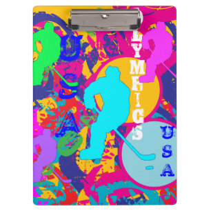 OLYMPIC HOCKEY CLIPBOARD