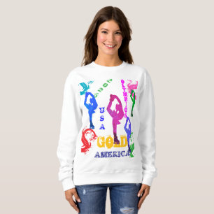 OLYMPIC ICE SKATING SWEATSHIRT