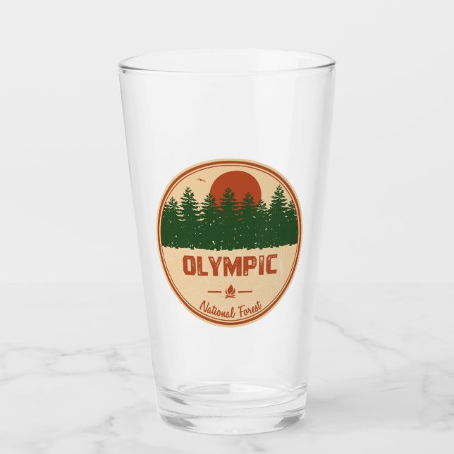 Olympic National Forest Glass (Front)