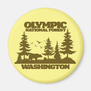 Olympic National Forest Magnet