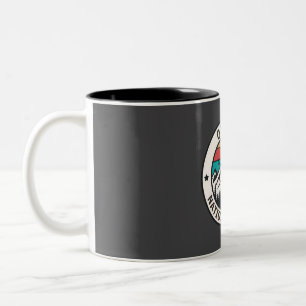 Olympic national forest Two-Tone coffee mug