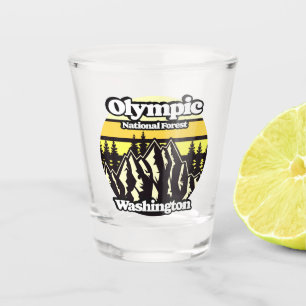 Olympic National Forest, Washington Shot Glass