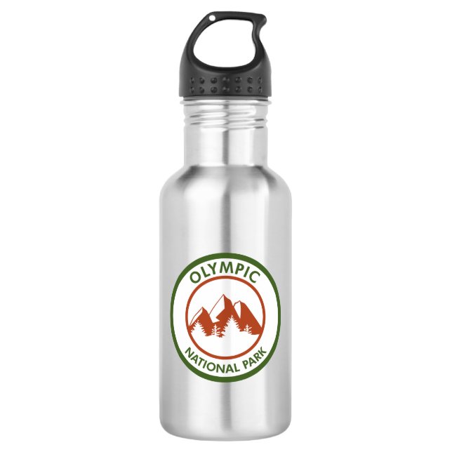 Olympic National Park 532 Ml Water Bottle (Front)