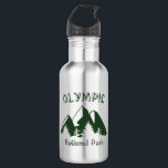 Olympic National Park 532 Ml Water Bottle<br><div class="desc">Washington's Olympic National Park is home to such unique landscapes that it's been designated a World Heritage Site.</div>