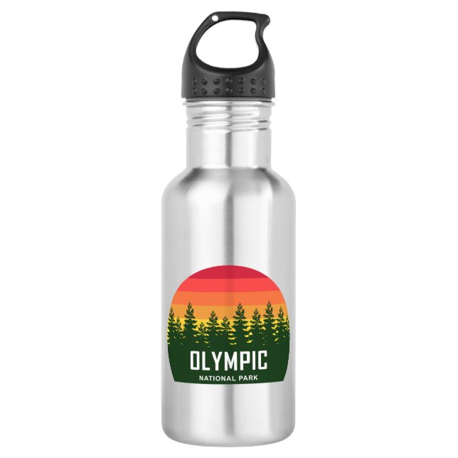 Olympic National Park 532 Ml Water Bottle (Front)