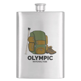 Olympic National Park Backpack Hip Flask