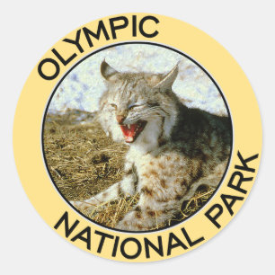 Olympic National Park Classic Round Sticker