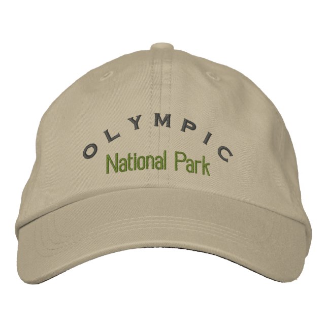 Olympic National Park Embroidered Hat (Front)