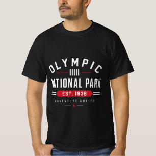 Olympic National Park Est 1938 Vintage Adventure B T-Shirt
