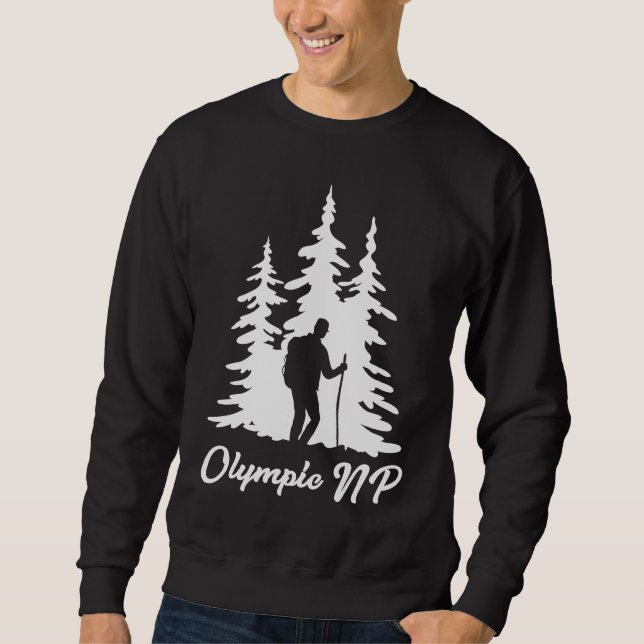 Olympic National Park Hiking Sweatshirt (Front)