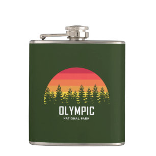 Olympic National Park Hip Flask