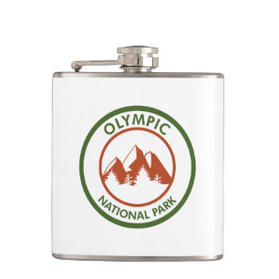 Olympic National Park Hip Flask