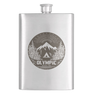Olympic National Park Hip Flask