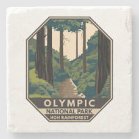 Olympic National Park Hoh Rainforest Vintage