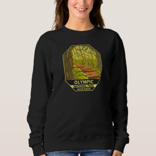Olympic National Park Hoh Rainforest Washington  Sweatshirt