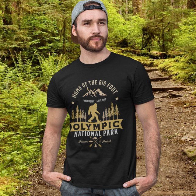 Olympic National Park Home of the Big Foot T-Shirt (Creator Uploaded)