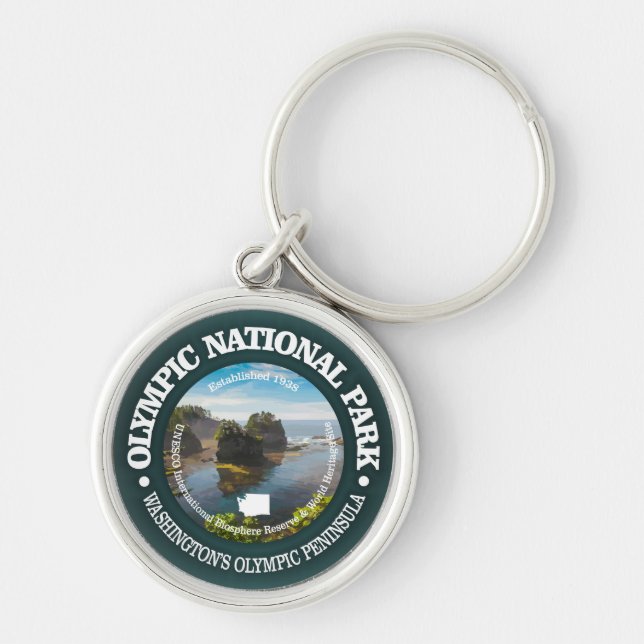 Olympic National Park Key Ring (Front)