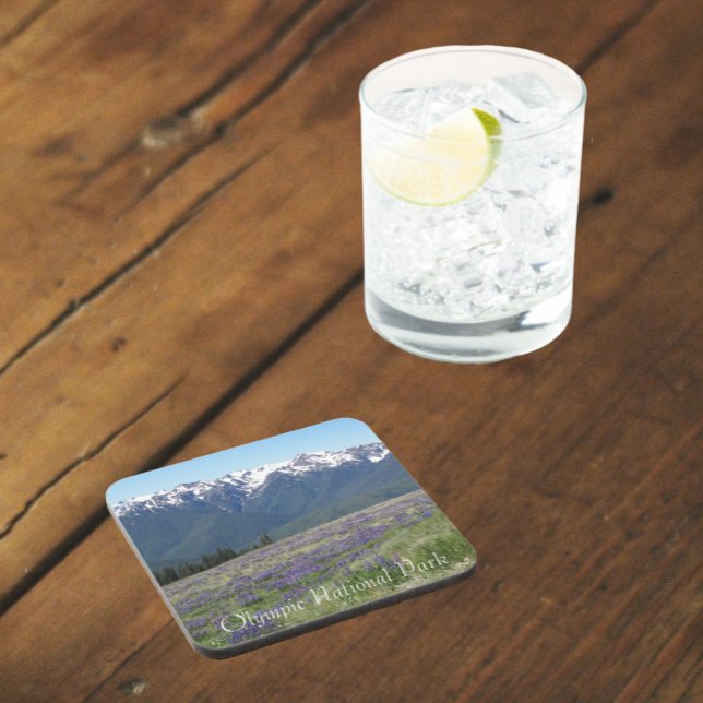 Olympic National Park Mountains and Meadows Coaster (In Situ)