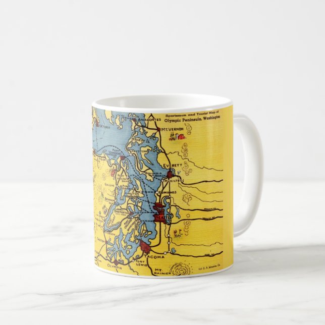 Olympic National Park Mug (Front Right)