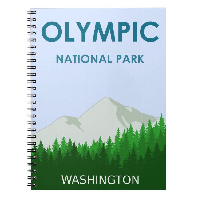 Olympic National Park Notebook (Front)