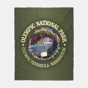 Olympic National Park (NP2) Fleece Blanket