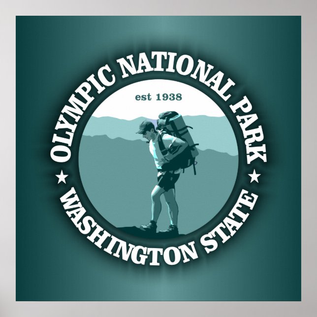 Olympic National Park Poster (Front)