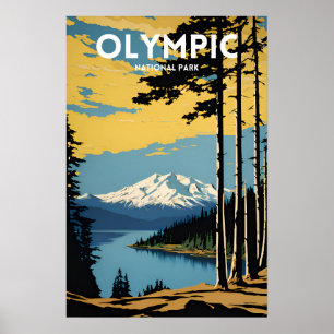 Olympic National Park Poster