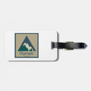 Olympic National Park Rustic Luggage Tag